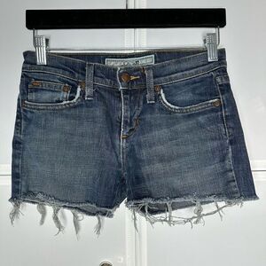 Joe’s Cutoff Jean Shorts Size 24